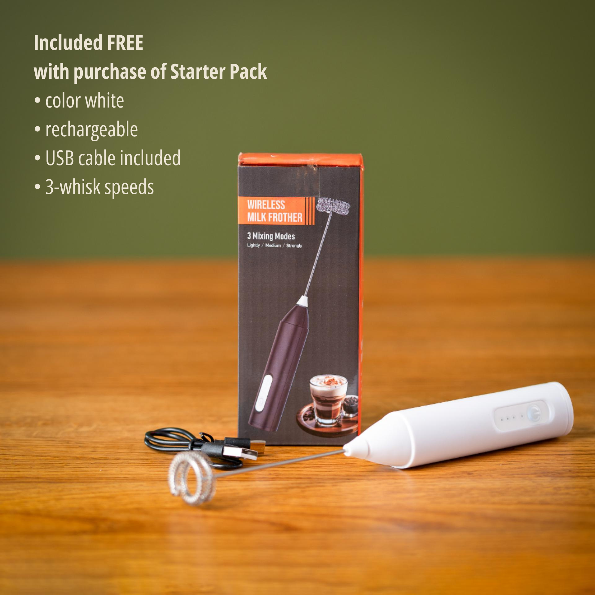 Starter Kit 2×200 g pure cacao + whisk | Espresso-XOC